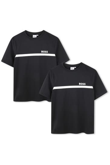 BOSS 2er-Set T-Shirts schwarz