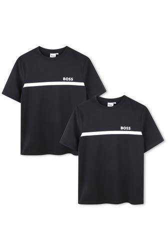 BOSS 2er-Set T-Shirts schwarz
