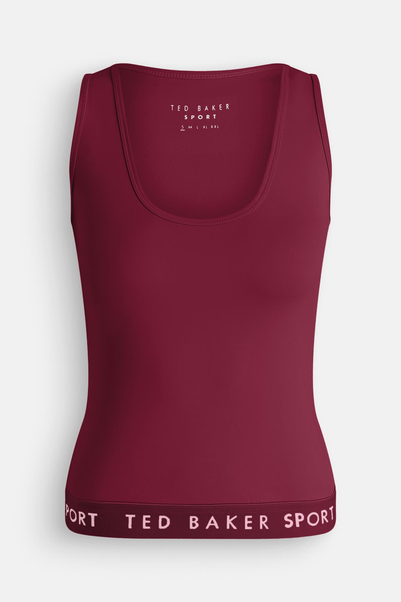 TED BAKER Funktionstop weinrot, Bild 1