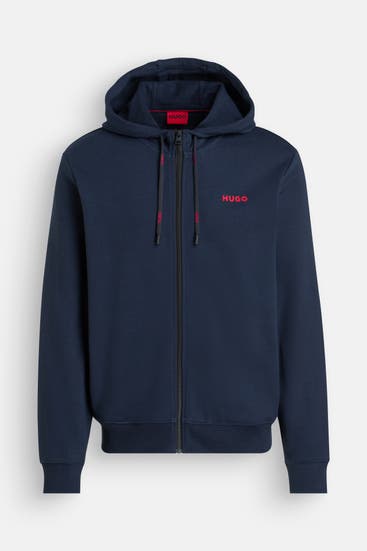 HUGO - Sweatjacke navy