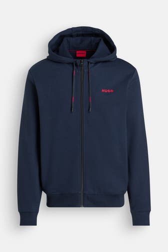HUGO Sweatjacke navy