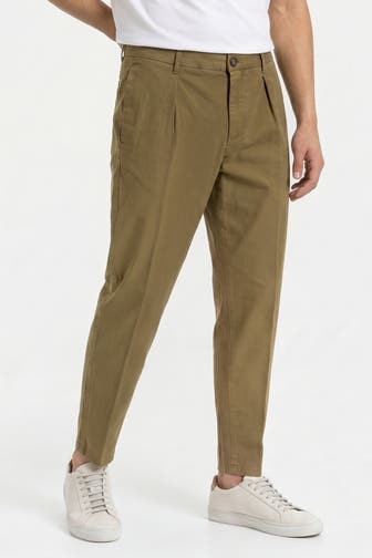 GOLDGARN DENIM Chino 'Blumenpeter' khaki