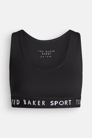 TED BAKER Sport-Bustier 'Diana' schwarz