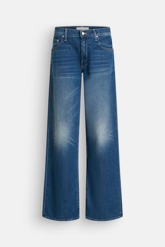 MOTHER Jeans 'The Mide Rise Spinner' wide