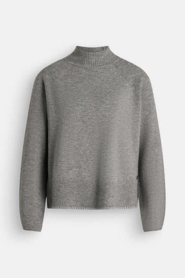 BOGNER Wollpullover 'Lena' grau