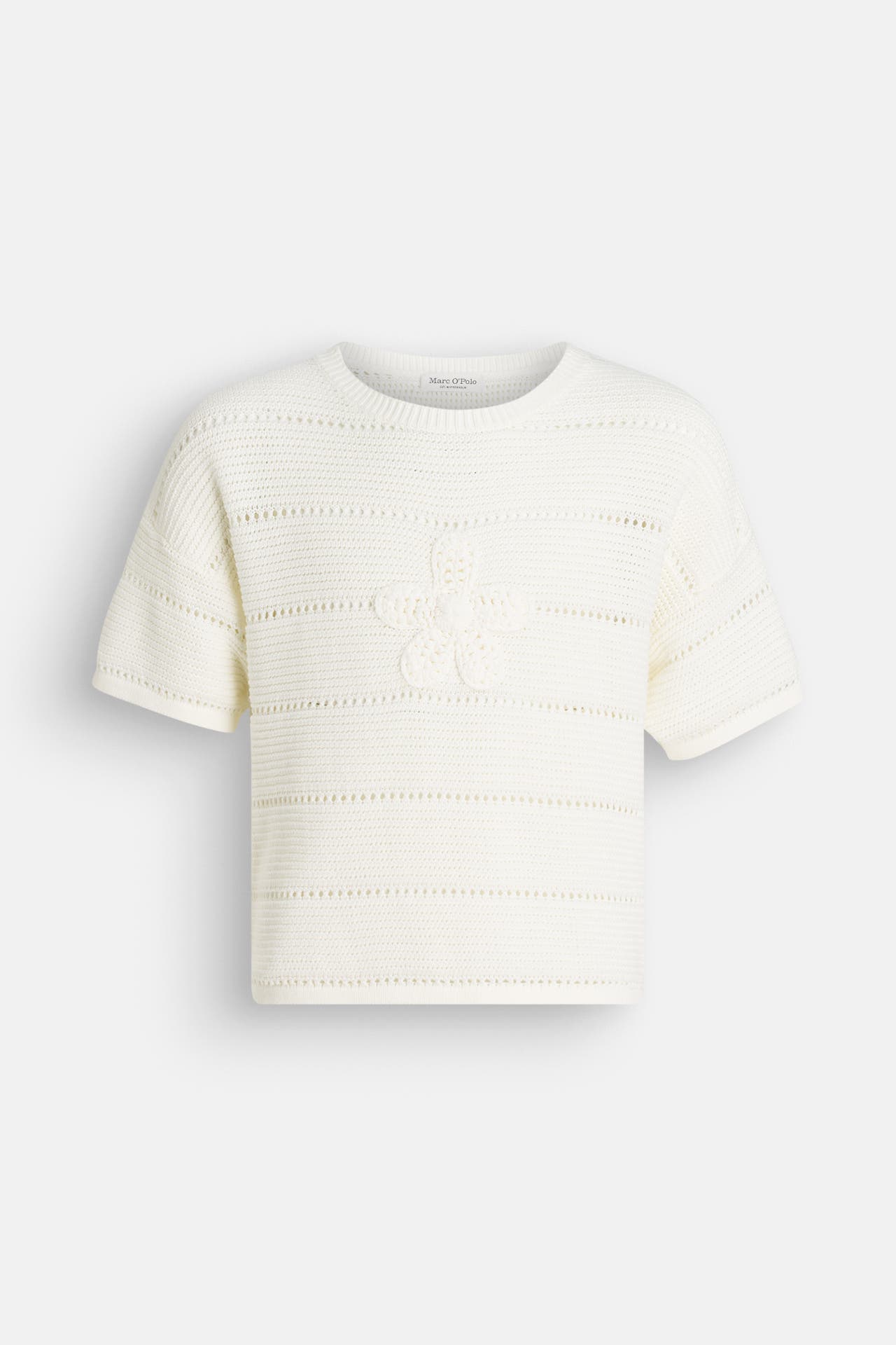 MARC O'POLO Strickshirt weiß, Bild 1