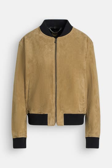 BELSTAFF Lederjacke braun