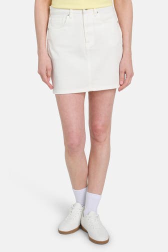 GANT Jeansrock weiß