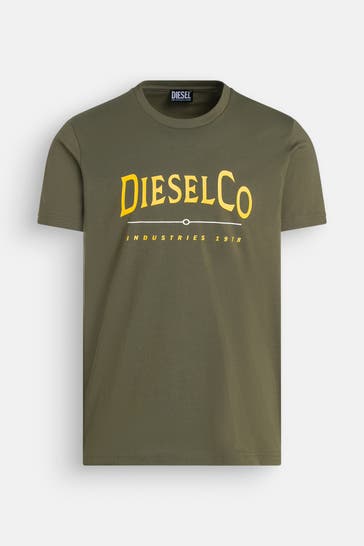 DIESEL T-Shirt oliv