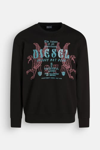 DIESEL Sweatshirt schwarz