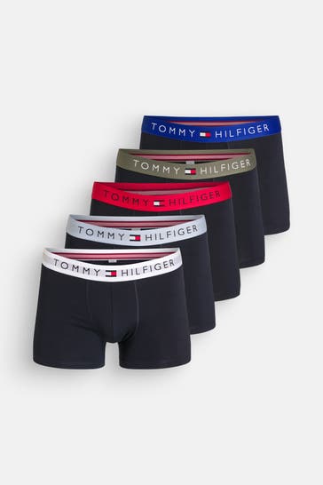 TOMMY HILFIGER 5er-Pack Boxer Trunks mehrfarbig