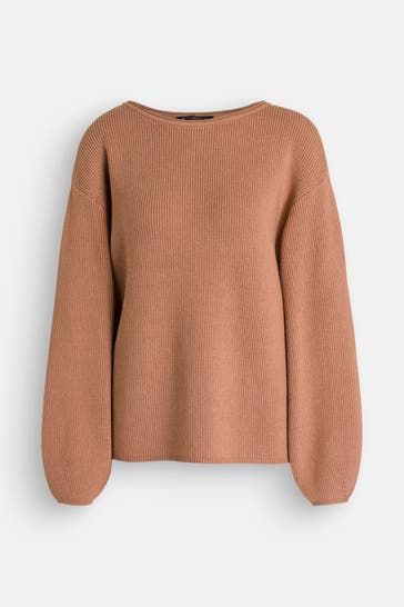 BETTY BARCLAY Strickpullover hellbraun