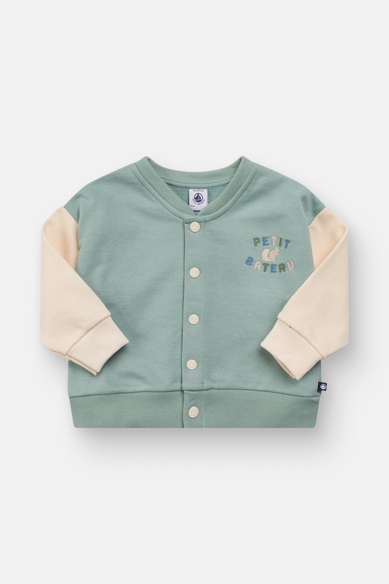 PETIT BATEAU Jacke 'Teddy' mintgrün, Bild 1