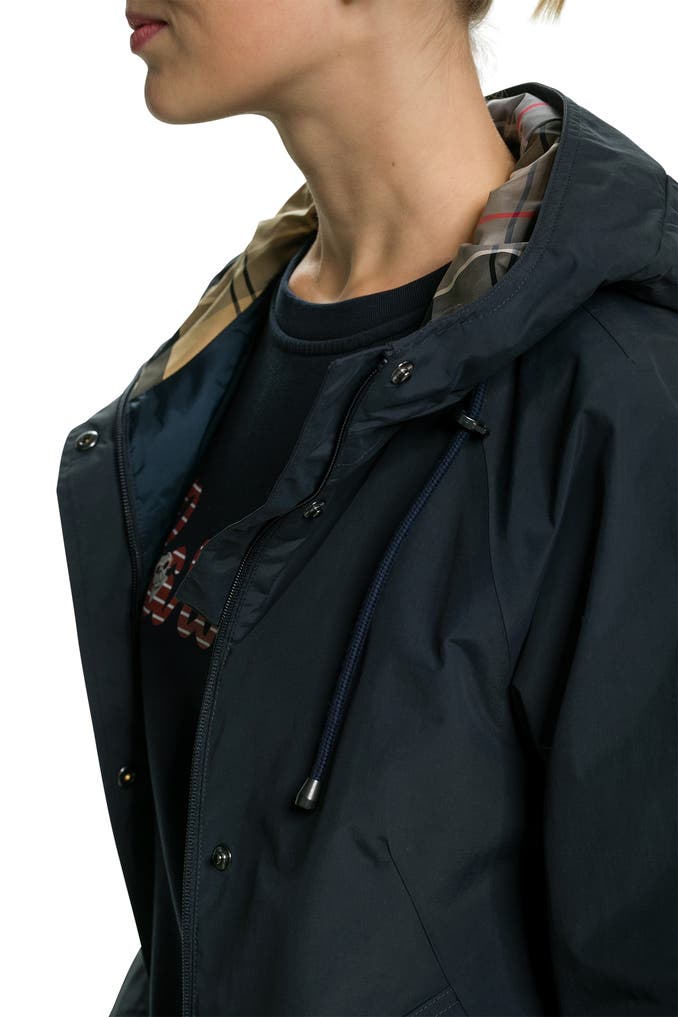 BARBOUR Parka 'Galium' navy » günstig online kaufen Outletcity