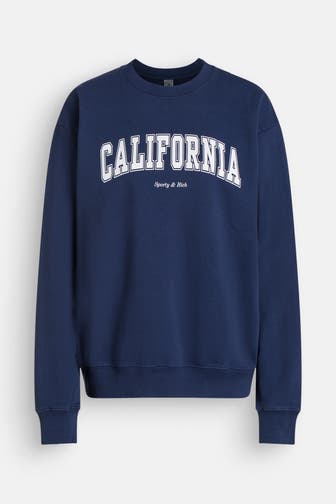 SPORTY & RICH Sweatshirt dunkelbau