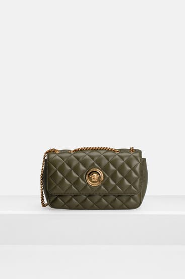 VERSACE - Schultertasche oliv