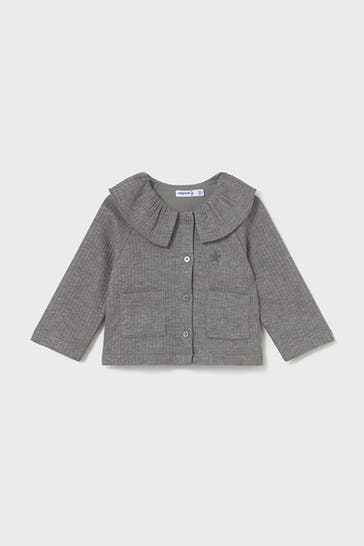MAYORAL Strickjacke grau