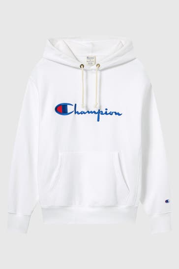CHAMPION Hoodie weiß