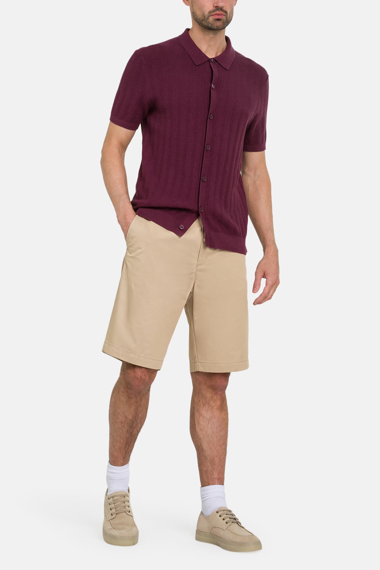 HUGO Chino-Shorts 'Darik' beige, Bild 1