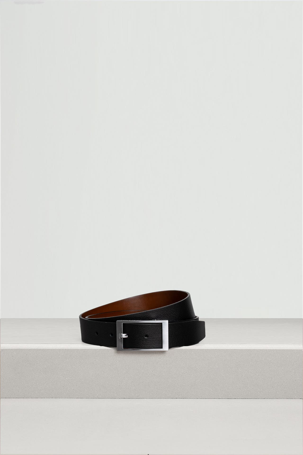 PORSCHE DESIGN Ledergürtel schwarz, Bild 1
