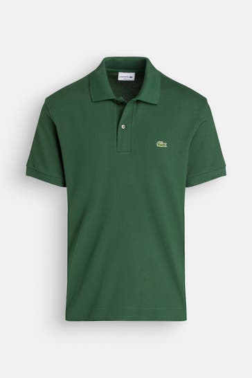 LACOSTE Polo-Shirt dunkelgrün
