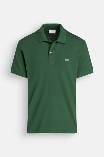 LACOSTE - Polo-Shirt dunkelgrün