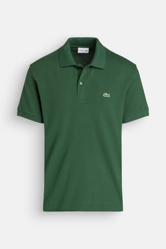 LACOSTE Polo-Shirt dunkelgrün
