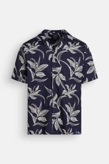 SUPERDRY Kurzarmhemd mehrfarbig