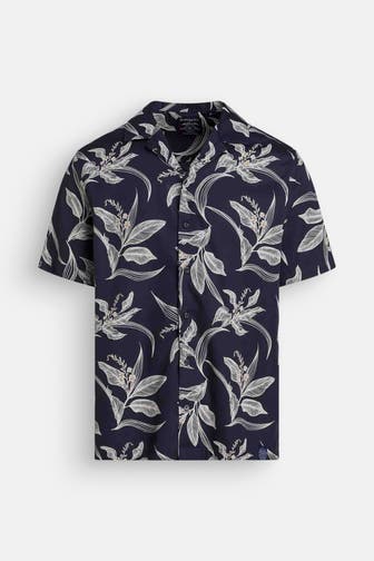 SUPERDRY Kurzarmhemd mehrfarbig
