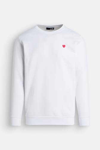 LOVE MOSCHINO Sweatshirt weiß