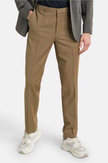 HUGO Stoffhose 'Hesten' camel