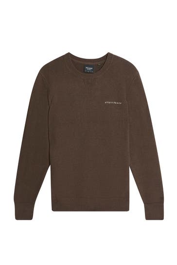 LYLE&SCOTT Strickpullover dunkelbraun