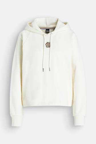 BOSS Hoodie 'Emaes' ecru