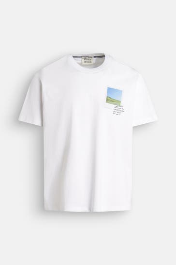 SCOTCH & SODA T-Shirt weiß