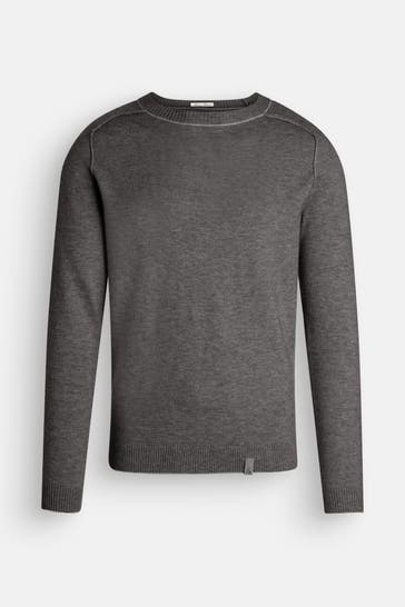 COLOURS & SONS Wollmix-Pullover anthrazit