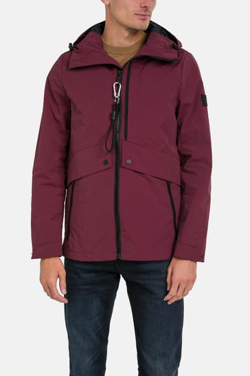 LA MARTINA 3 in 1-Jacke burgunder