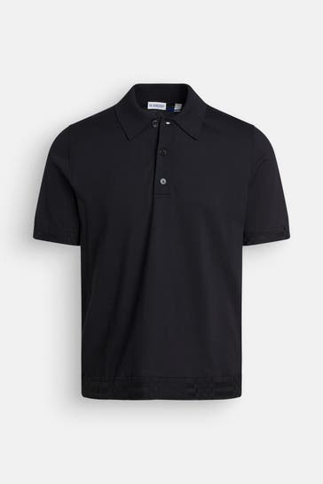 BURBERRY Polo-Shirt 'Kieran' schwarz