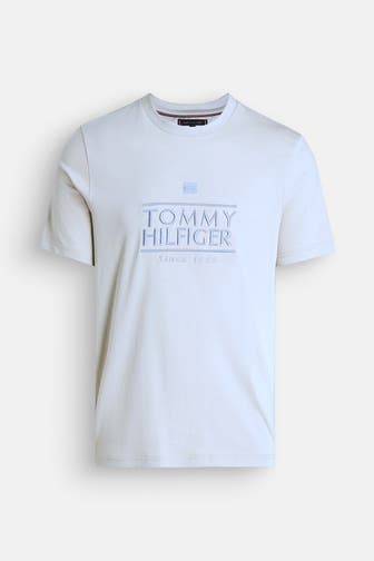 TOMMY HILFIGER T-Shirt hellblau