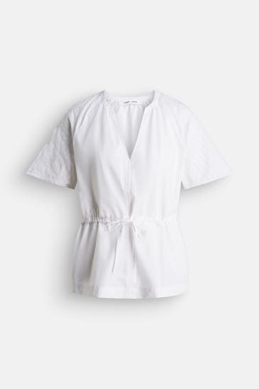 SAMSØE & SAMSØE Casualbluse 'Satoma' weiß