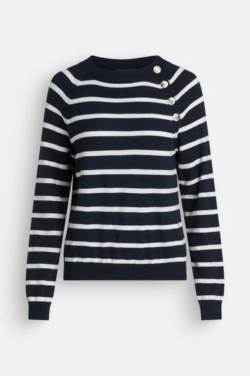 EMPORIO ARMANI Strickpullover gestreift