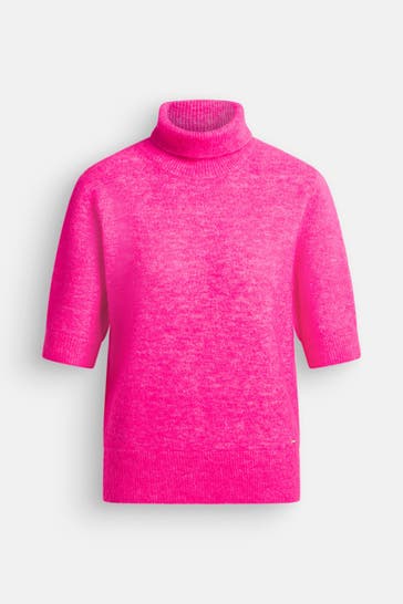 CINQUE Wollmix-Strickshirt magenta