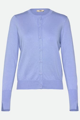 RM BY ROSEMUNDE Strickjacke 'Sandra' hellblau