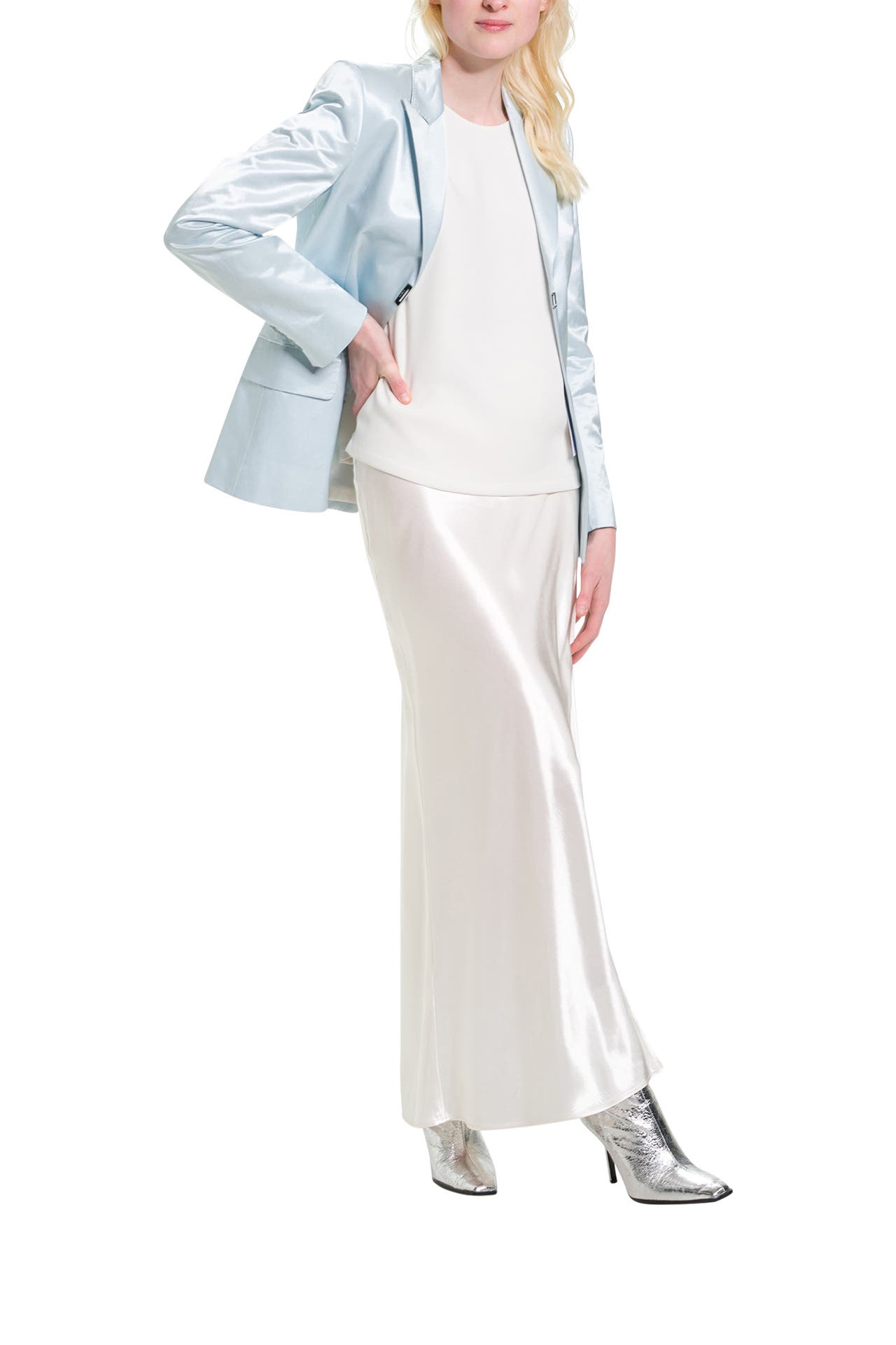 FILIPPA K Blazer 'Shiny' eisblau, Bild 1