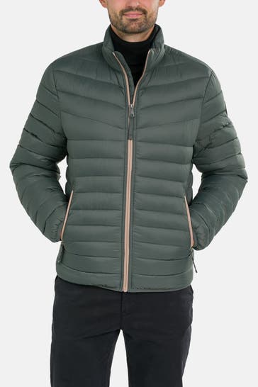 NAPAPIJRI Light-Steppjacke 'AMIS STAND' graugrün