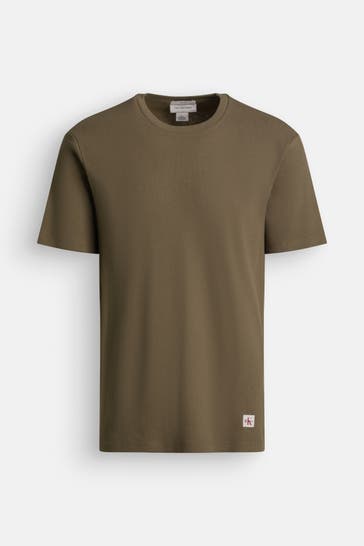 CALVIN KLEIN T-Shirt moosgrün
