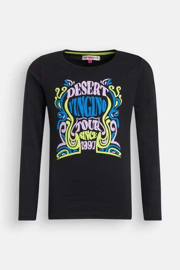 VINGINO Longsleeve 'Jamie' schwarz