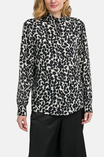 MARC O'POLO Casual-Bluse gemustert