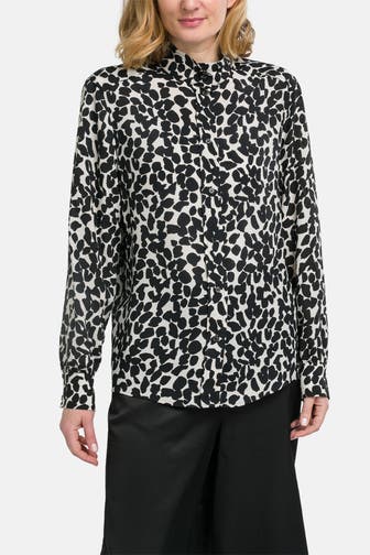 MARC O'POLO Casual-Bluse gemustert