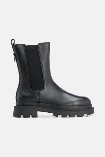 BLAUER Ledert-Boots 'Kimmel 08' schwarz