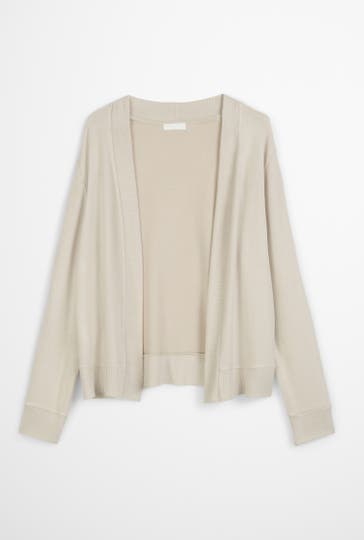 MARC O'POLO Strickjacke greige